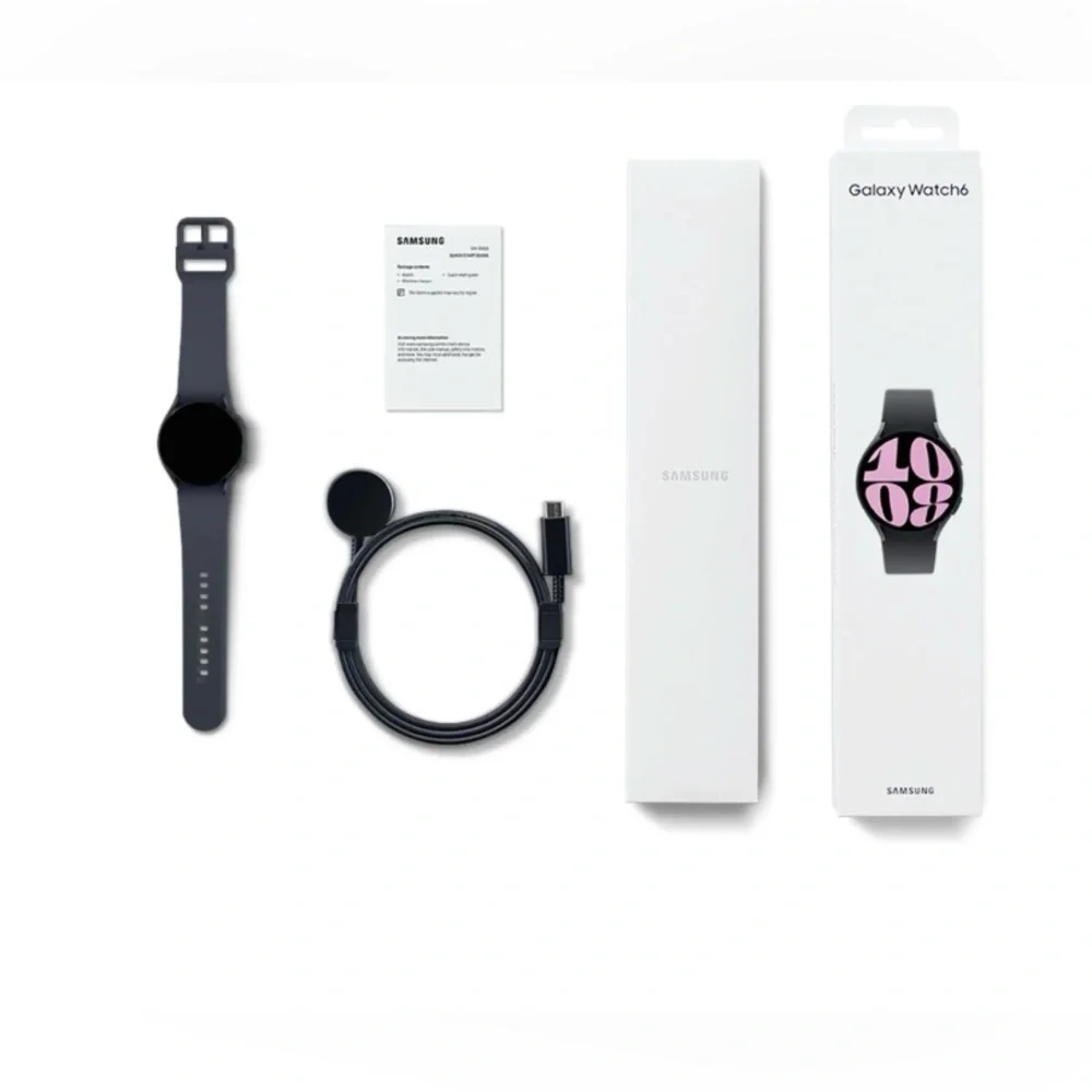 Samsung Galaxy Watch6 Smartwatch 40mm, Bluetooth, Armor Aluminum, Graphite